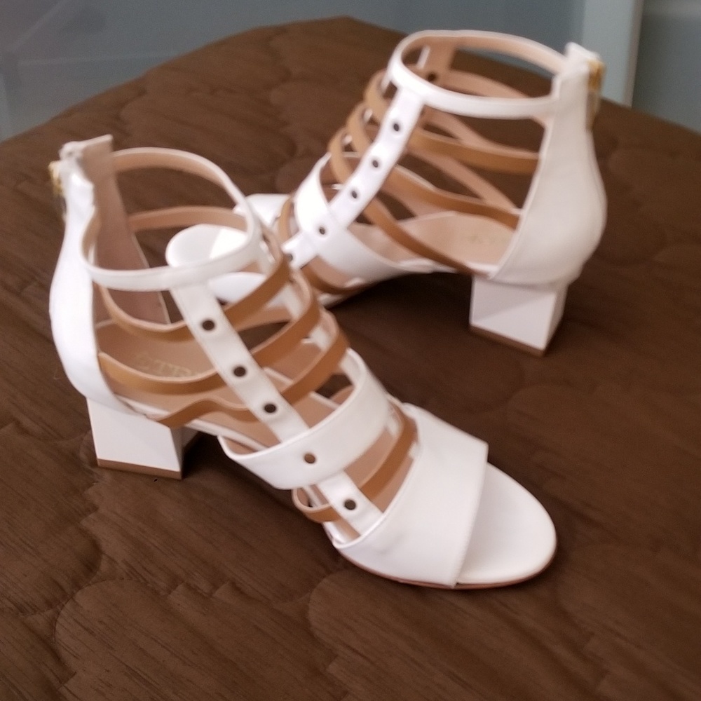 Closed back sandals
